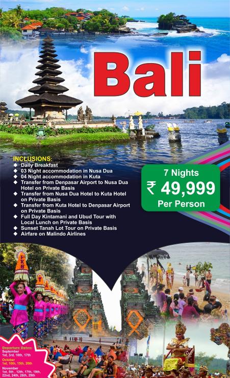 Bali Honeymoon Tour Packages From Delhi, India